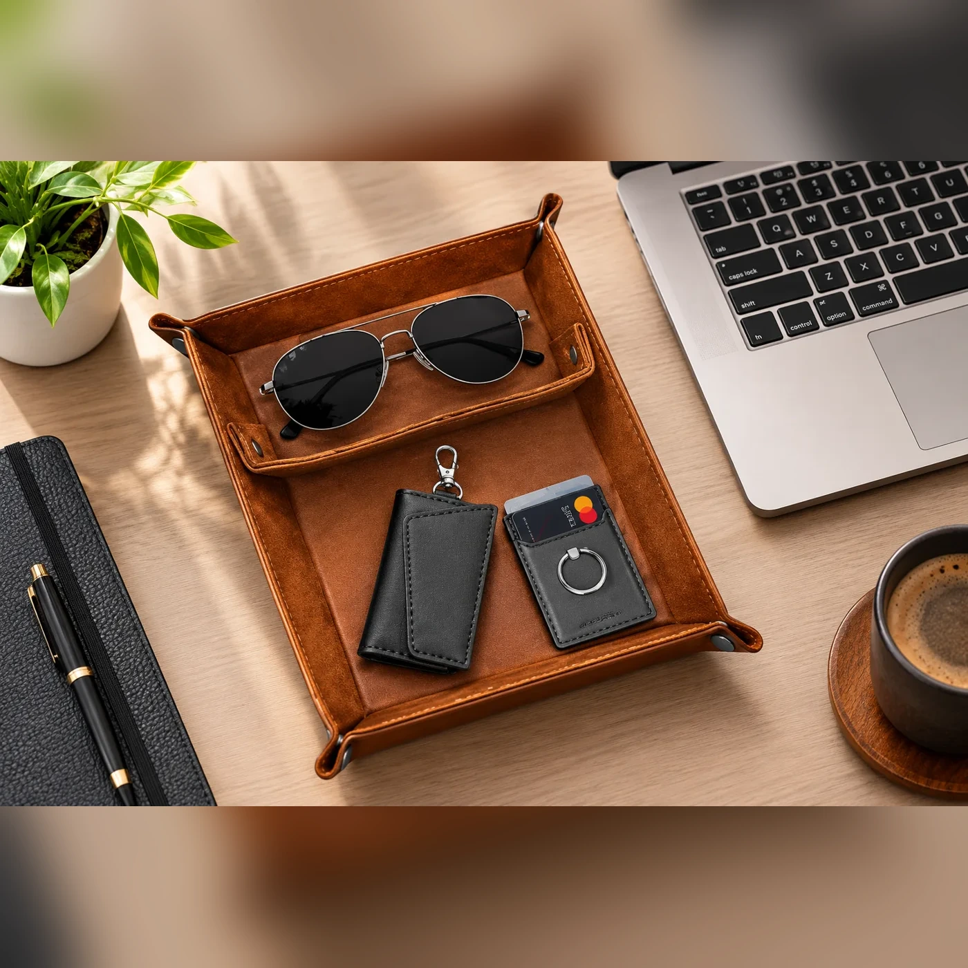 ValetCraft Leather Organiser Tray