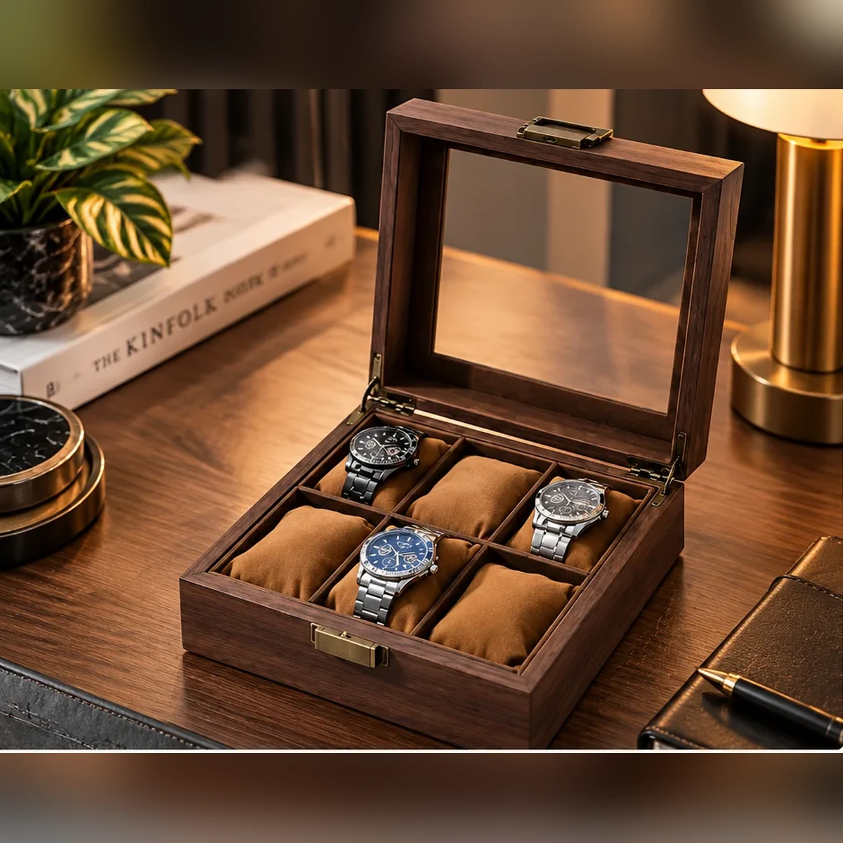 HeritageGrain Six-Watch Collection Box