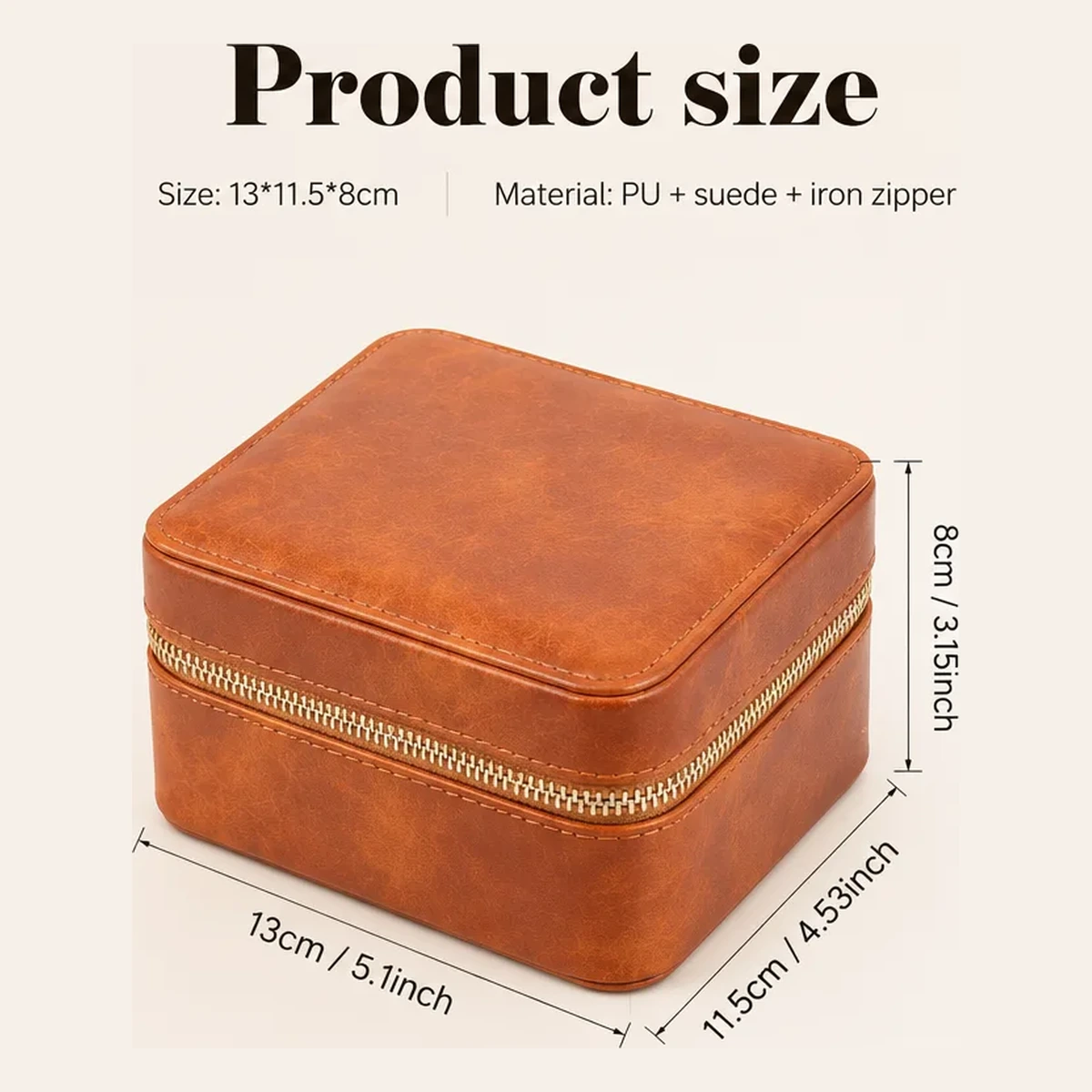 DuoVault Leather Watch Roll